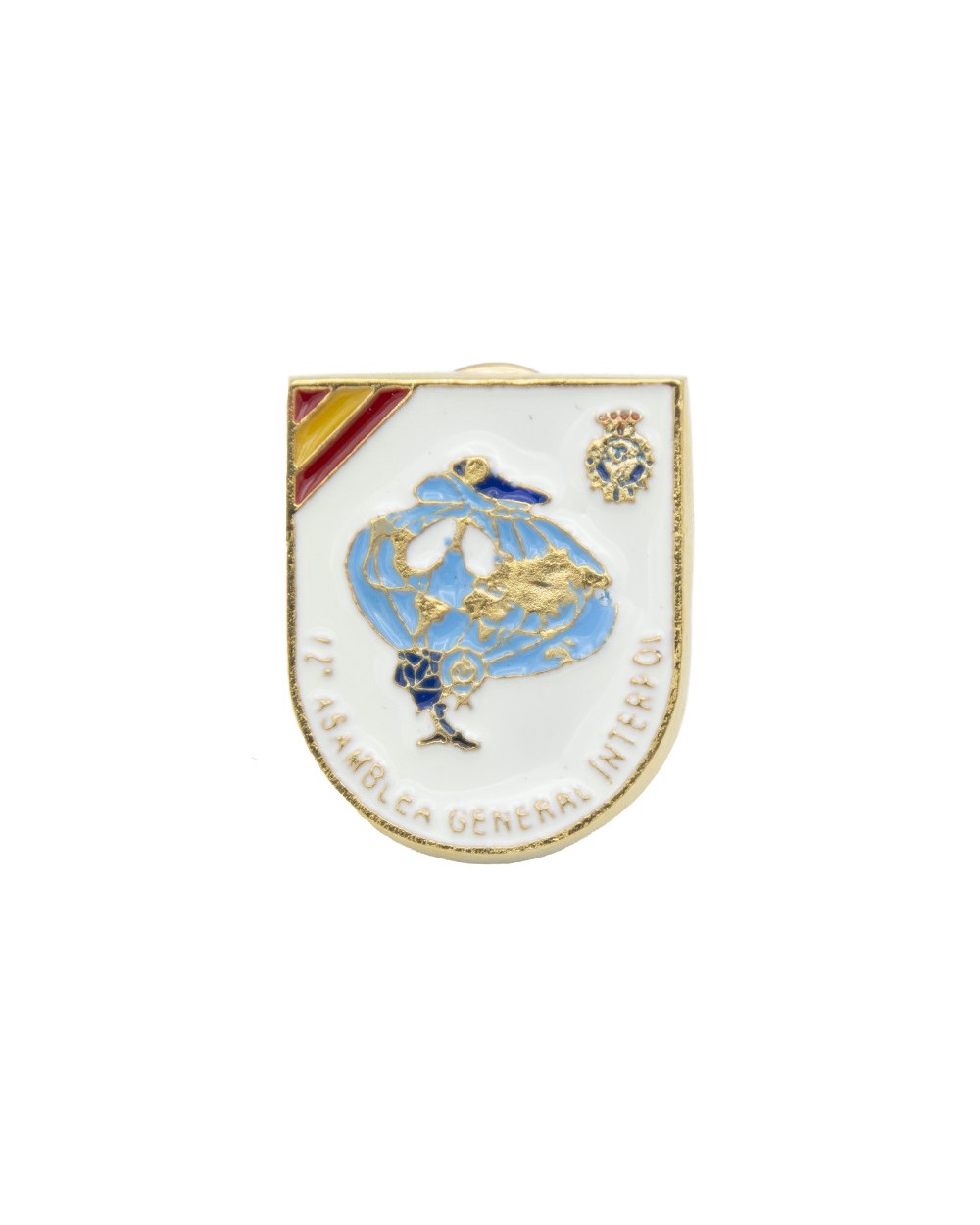 Distintivo CNP 72ª Asamblea General Interpol (Mascota)