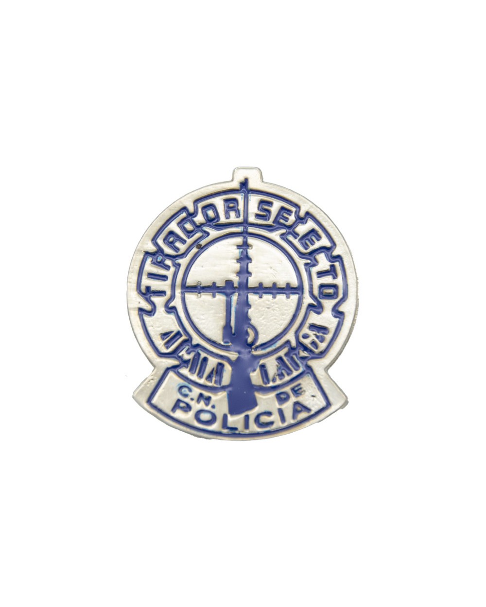 Distintivo CNP Tirador Selecto Plata