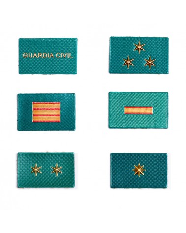 Distintivo Empleo PVC todas las graduaciones