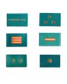 Distintivo Empleo PVC todas las graduaciones
