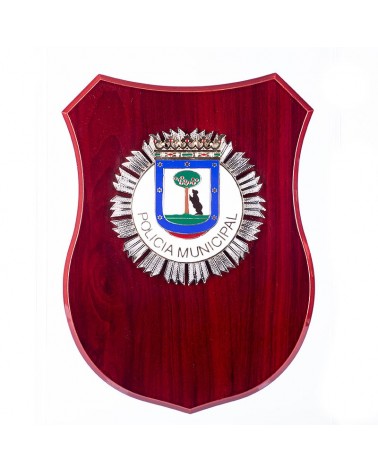 Metopa Policia Municipal de Madrid sin personalizar