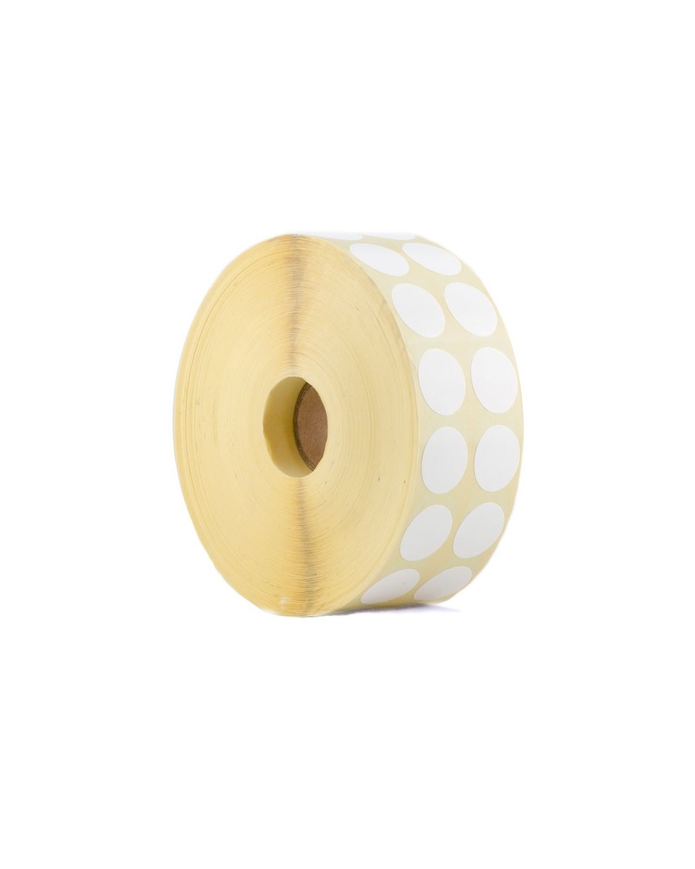 Rollo parches de tiro color blanco 20mm