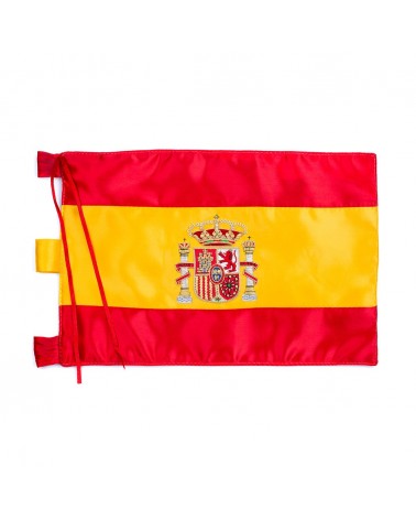 Bandera España de mesa bordada