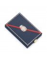 Estuche Merito Policial distintivo rojo