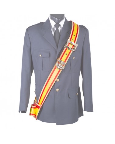 Bandolera Gala con Cuja Bandera de España modelo Fuerzas Armadas