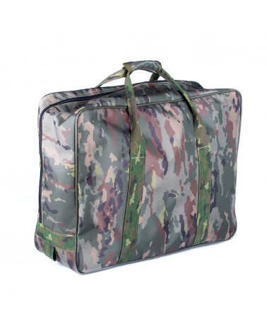 Bolsa de mano pixelado verde boscoso