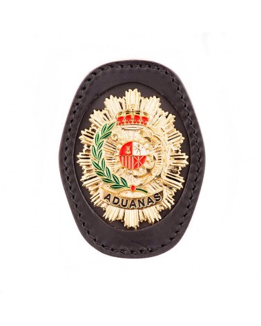 Porta placa con placa Aduanas