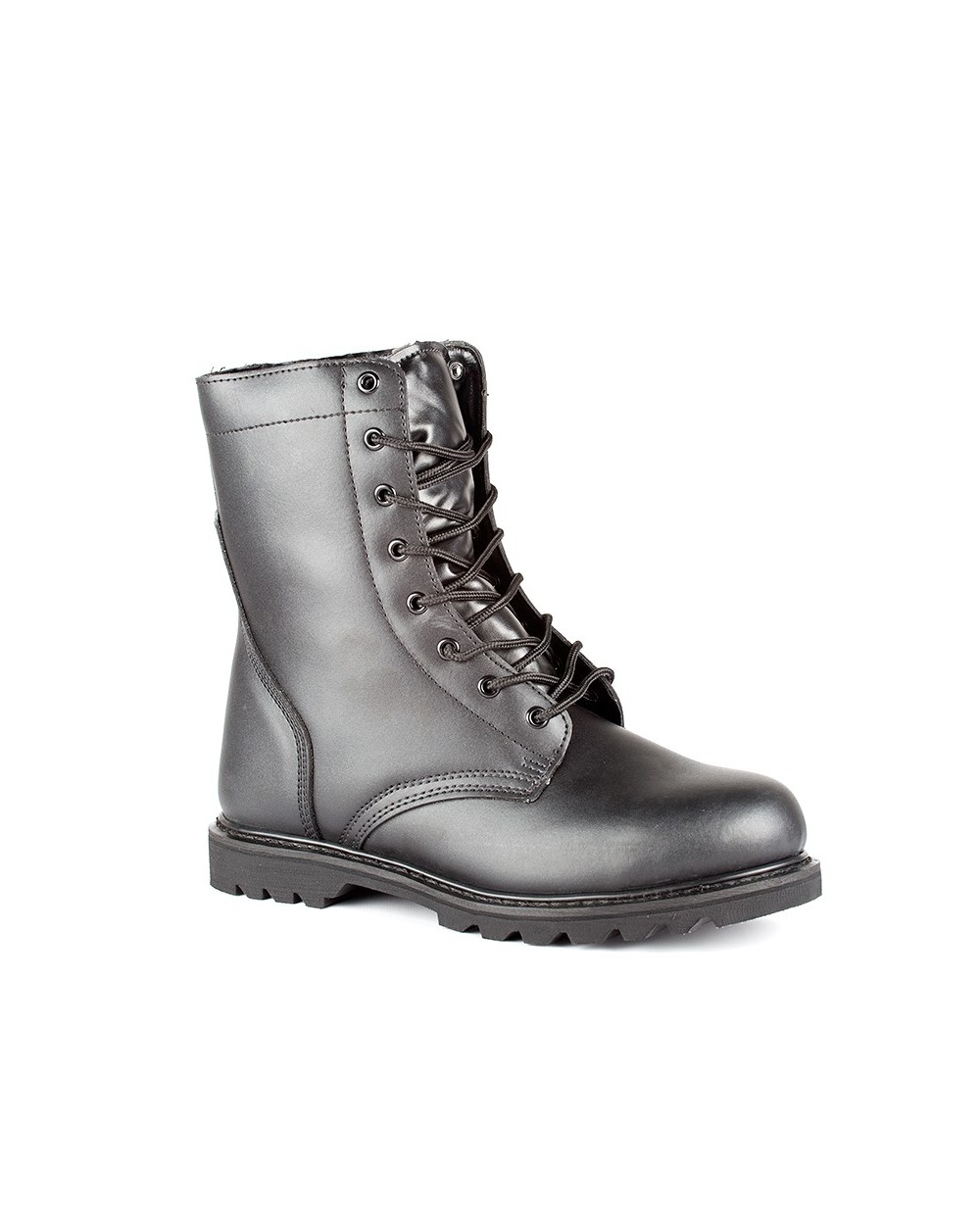Bota militar piel con cordones modelo 820