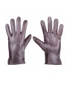 Guantes gala piel marrón