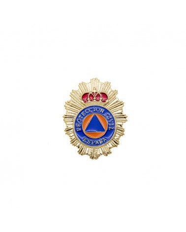 CHAPAS CARTERA ESCUDO PROTECCION CIVIL ESPAÑA