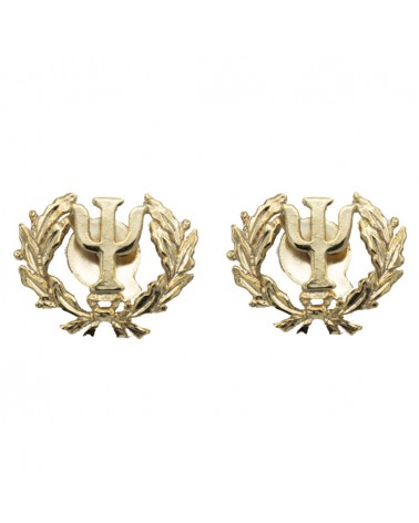 Emblema Metálico Cuello Psicología