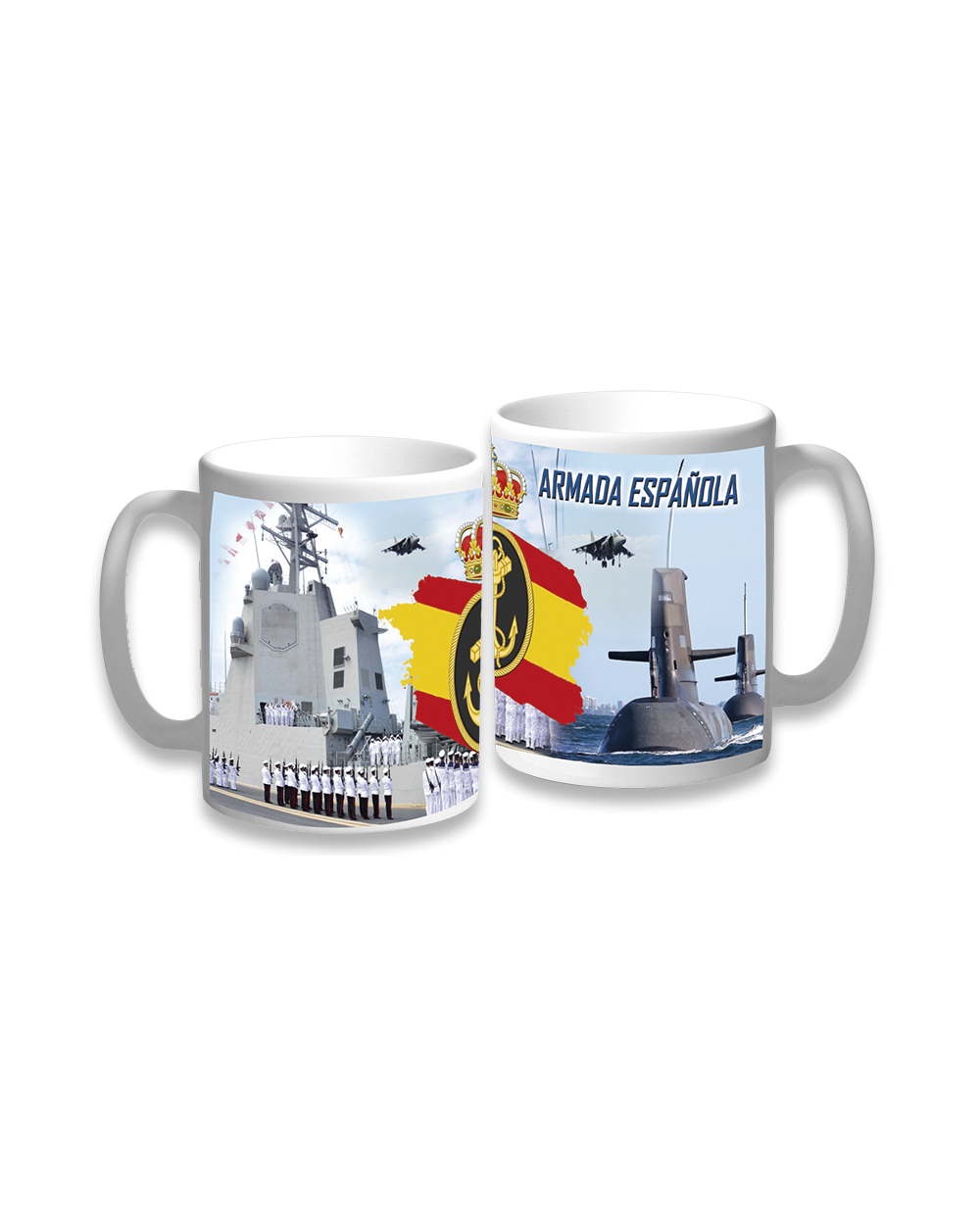 TAZA CERÁMICA ARMADA ESPAÑOLA