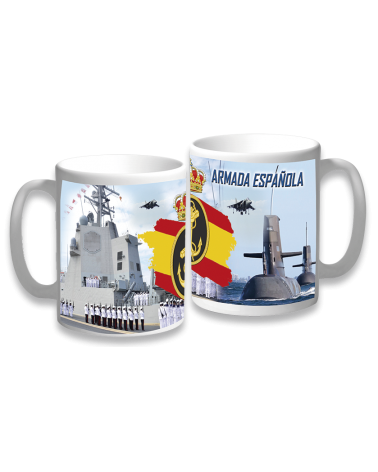 TAZA CERÁMICA ARMADA ESPAÑOLA