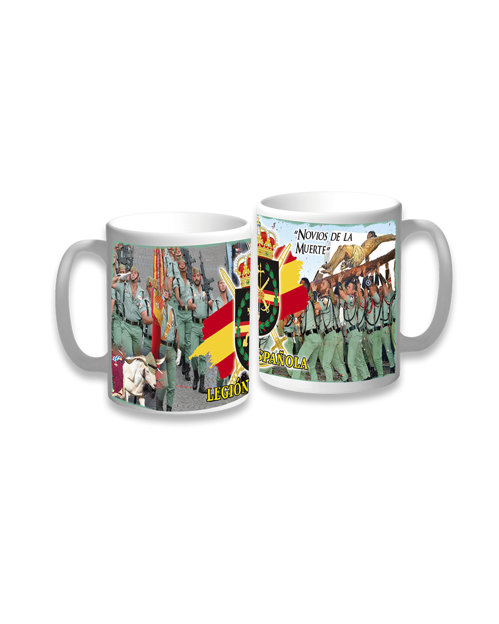 TAZA CERÁMICA LEGIÓN "NOVIO DE LA MUERTE"