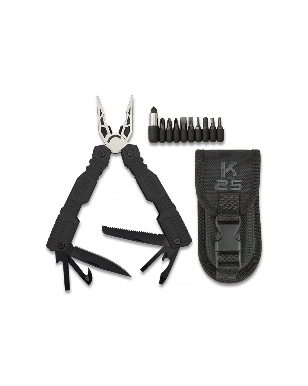Alicate engomado K25 19 usos 17 cm.