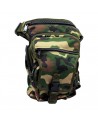 Bandolera-pernera táctica color camuflaje tamaño grande