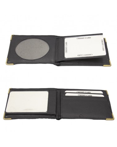 Cartera porta-placa Ovalada con billetero y tarjetero