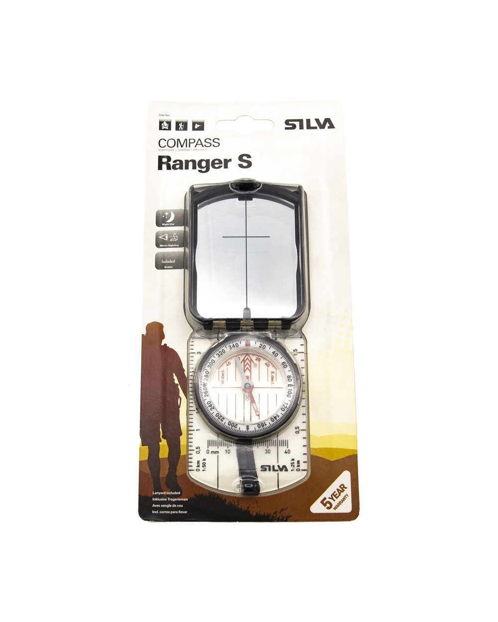 Brújula Silva Ranger S Compass Transparente