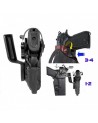 Funda polímero (Kydex) retención nivel IV Rotatoria