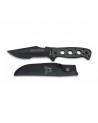 Cuchillo táctico K25 carbono design hoja 13,5 cm.