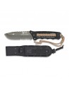 Cuchillo K25 Encordad Coyote Titanium 12 cm.