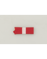 Pasador con cinta Mérito Militar Distintivo Rojo