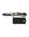 Navaja asistida Albainox® blk seg-1 hoja 8,1 cm. logo Guardia Civil