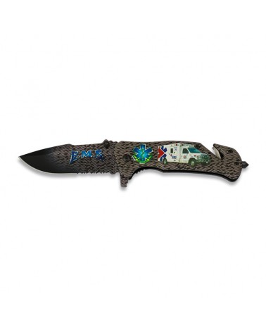 Navaja FOS impresa EMS Albainox® hoja 8,2 cm.