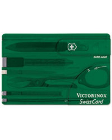 Swiss Card Roja Transparente