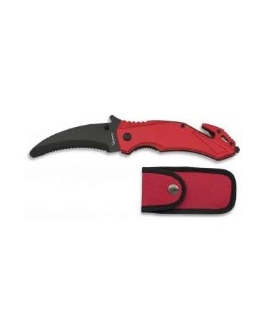 Navaja Albainox Seguridad roja