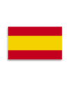 Pegatina Bandera de España Pequeña Gota Cera