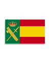Pegatina escudo Guardia Civil con Bandera de España Pequeña