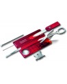 Swiss Card Lite Roja Transparente