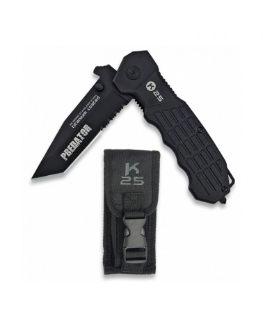 Navaja K25 con funda Predator hoja 9,5 cm.