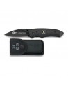 Navaja K25 negra mango SFL hoja 8 cm.