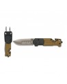 Navaja K25 Coyote con funda Kydex hoja 5,5 cm.