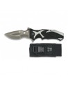 Navaja K25 negra/gris Titanium coated hoja 9,3 cm.