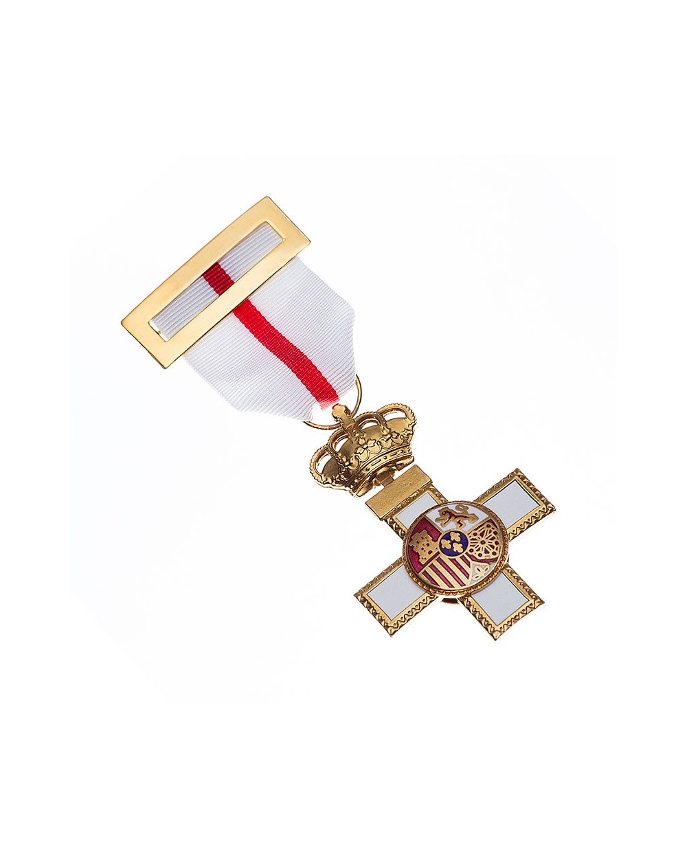 Cruz Mérito Militar distintivo Blanco