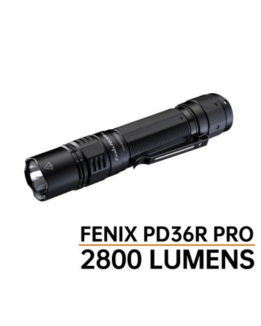 Linterna Táctica Fénix PD36R-PRO - 2800 lúmenes