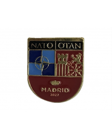 Distintivo participación cumbre OTAN 2022