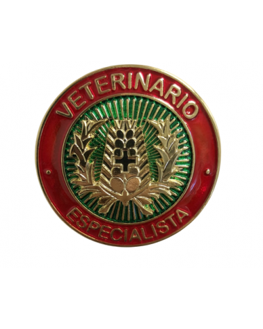 Distintivo pecho Veterinario