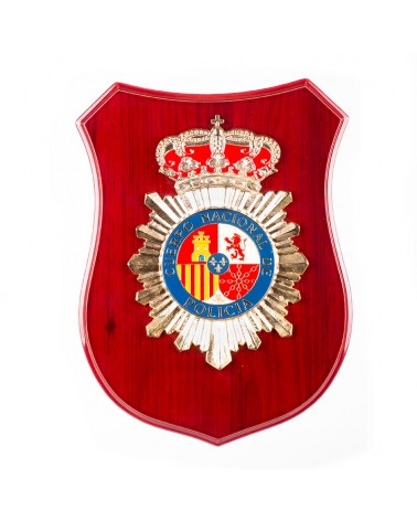Metopa Policia Nacional sin personalización