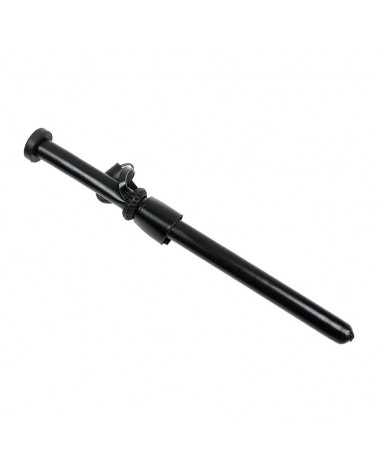 Defensa semirrígida con anillo y tahalí basculante 50 cm.