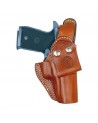 Funda interior cuero con broche para pistola