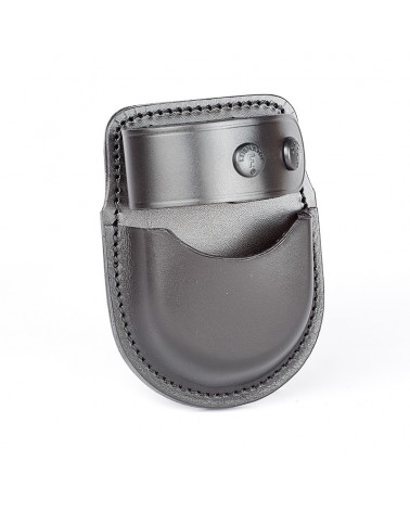 Funda moldeada de cuero abierta con correa y broche Grilletes Ultimate
