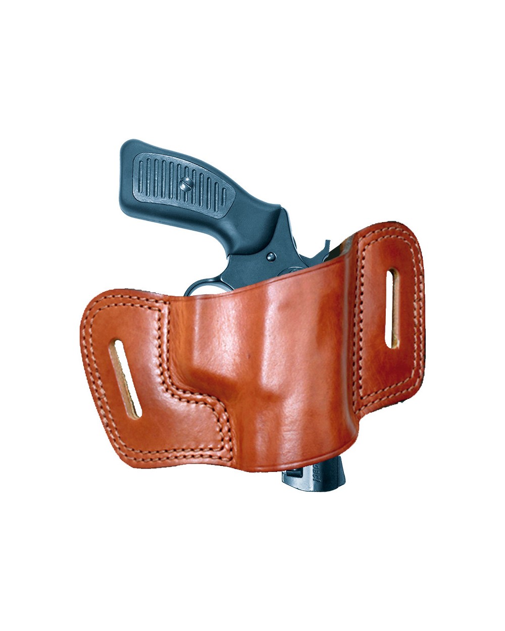 Funda cuero tahalí sin broche para revolver