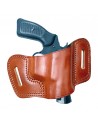 Funda cuero tahalí sin broche para revolver