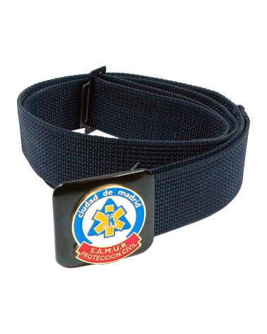 Cinturón profesional 40 mm. con hebilla Samur azul