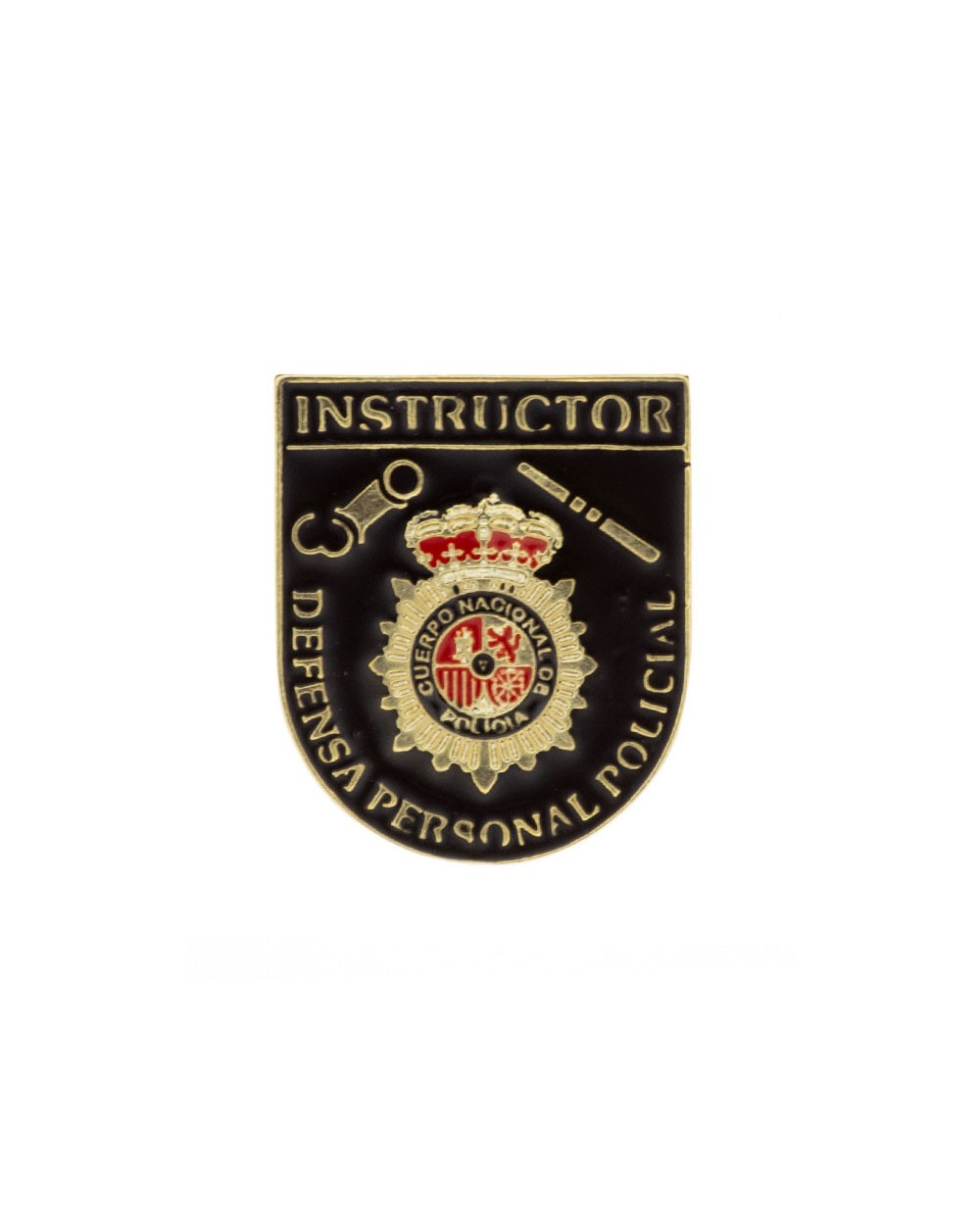 Distintivo CNP Instructor Defensa Personal Policial