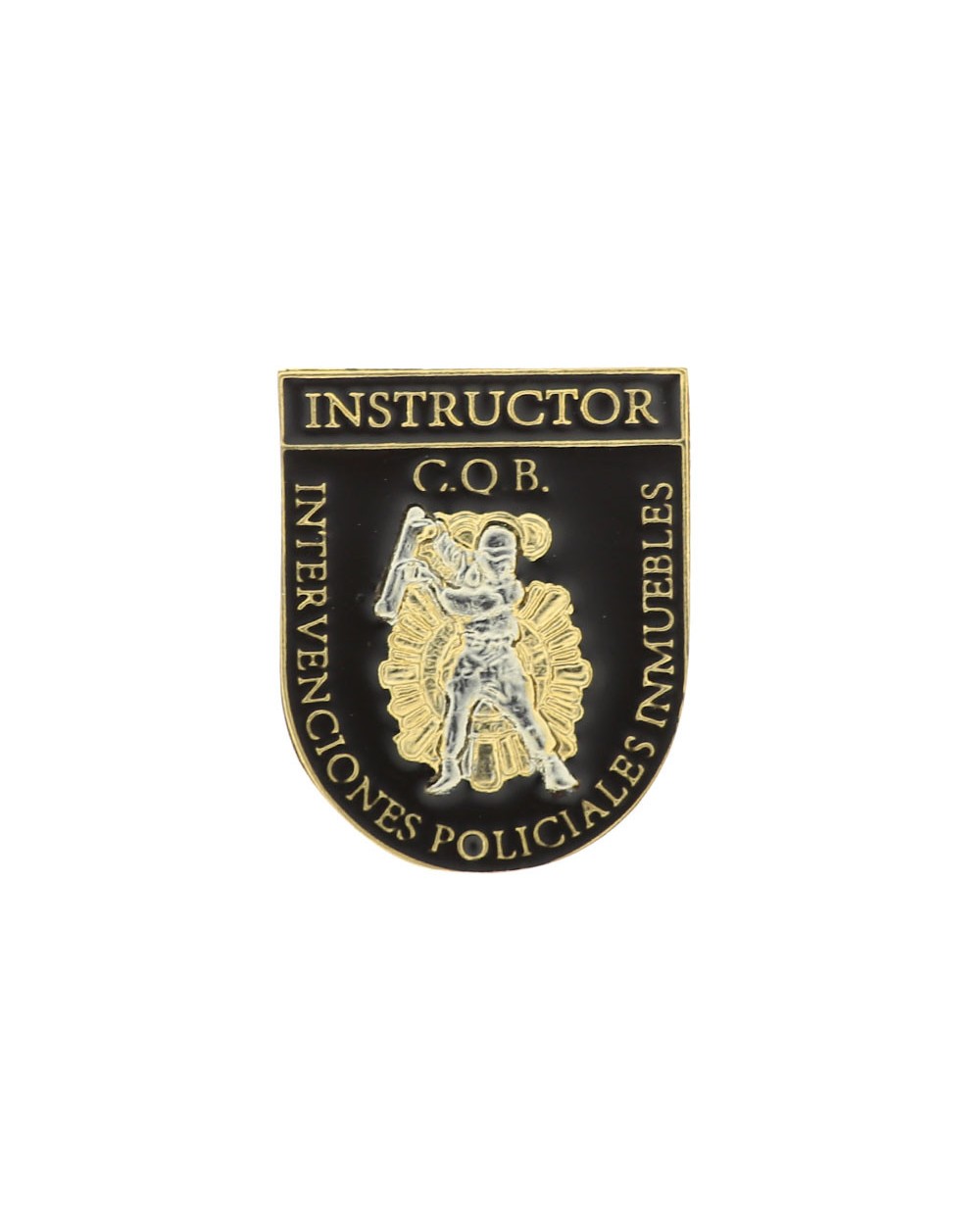 Distintivo CNP Instructor C.O.R Intervenciones Policiales Inmbuebles